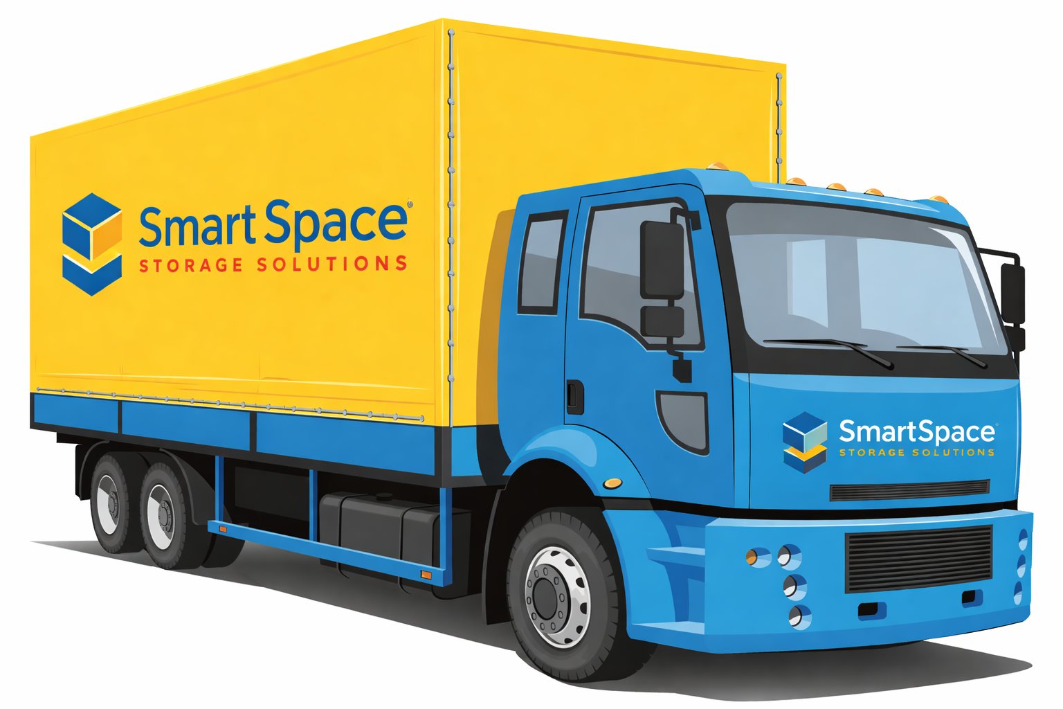 Smart Space branded truck